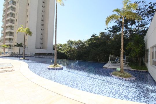 Área comum - Piscina de apartamento para alugar com 3 quartos, 96m² em Morumbi, São Paulo