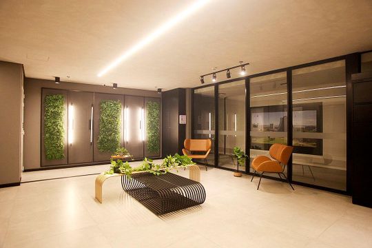 Área Comum - Lounge Recepção de apartamento para alugar com 1 quarto, 34m² em Cidade Baixa, Porto Alegre