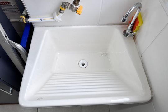 Cozinha e Área de Serviço de apartamento para alugar com 2 quartos, 44m² em Barra Olímpica, Rio de Janeiro