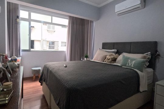 Quarto 1 de apartamento para alugar com 1 quarto, 51m² em Ponta da Praia, Santos