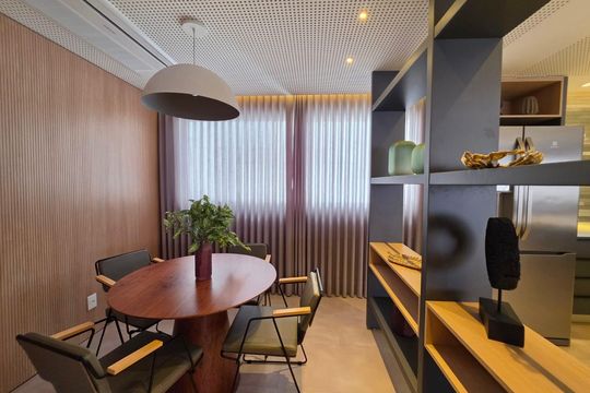 Área comum - Salas de Reunião    de apartamento à venda com 2 quartos, 63m² em Lourdes, Belo Horizonte