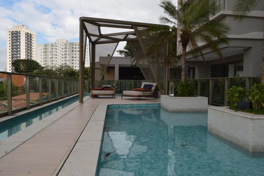Piscina de apartamento para alugar com 2 quartos, 79m² em Vila Mariana, São Paulo