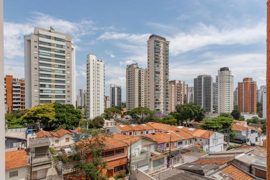 Vista da Varanda de apartamento para alugar com 1 quarto, 24m² em Vila Congonhas, São Paulo