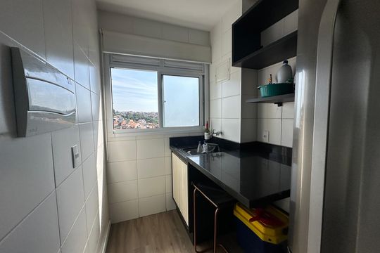 Área de Serviço de apartamento à venda com 1 quarto, 57m² em Jardim do Líbano, Barueri