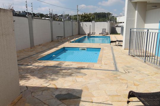 Área comum - Piscina de apartamento para alugar com 2 quartos, 50m² em Urbanova, São José dos Campos