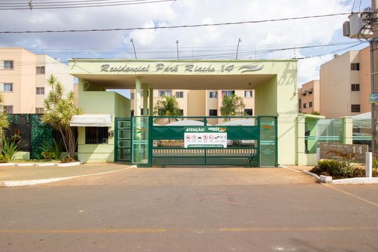 Fachada de apartamento à venda com 3 quartos, 78m² em Riacho Fundo Ii, Brasília