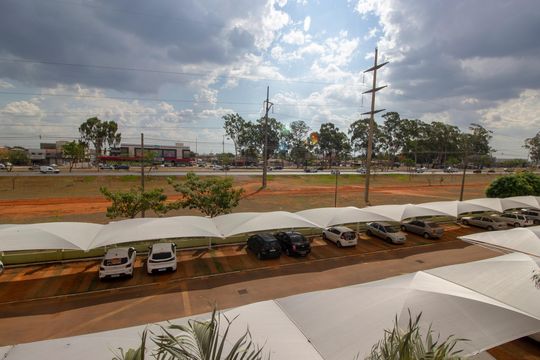 Vista Sala de apartamento à venda com 3 quartos, 78m² em Riacho Fundo Ii, Brasília