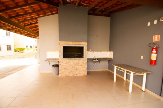 Área comum de apartamento à venda com 3 quartos, 78m² em Riacho Fundo Ii, Brasília