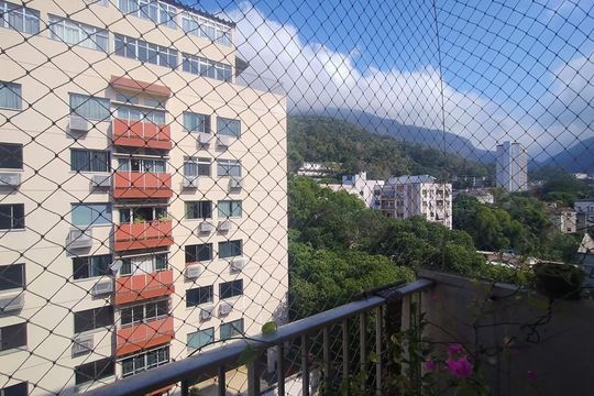 Varanda de apartamento à venda com 3 quartos, 85m² em Tijuca, Rio de Janeiro