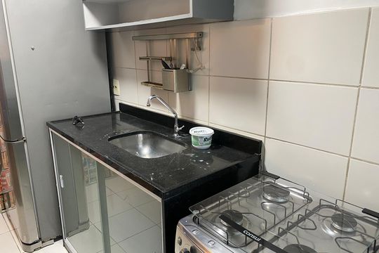 Cozinha de apartamento para alugar com 2 quartos, 60m² em Imperial de São Cristóvão, Rio de Janeiro