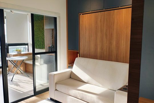 Quarto de apartamento à venda com 1 quarto, 33m² em Bom Retiro, São Paulo