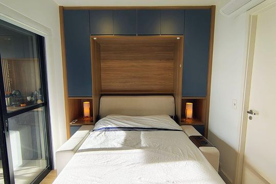 Quarto de apartamento à venda com 1 quarto, 33m² em Bom Retiro, São Paulo