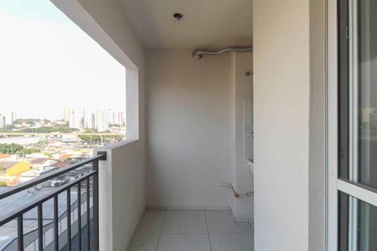 Varanda da Sala  de apartamento para alugar com 2 quartos, 43m² em Vila Prudente, São Paulo