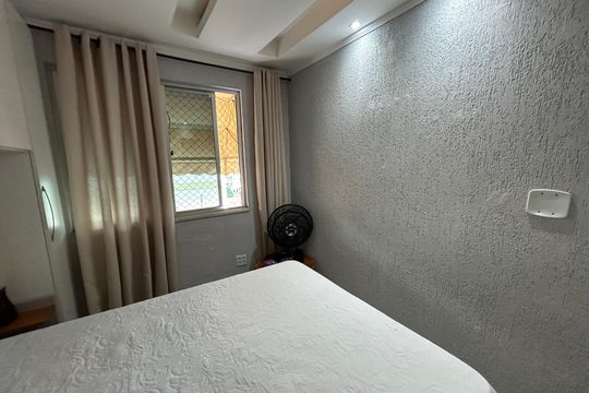 Quarto 1 de apartamento para alugar com 2 quartos, 54m² em Jardim Sulacap, Rio de Janeiro