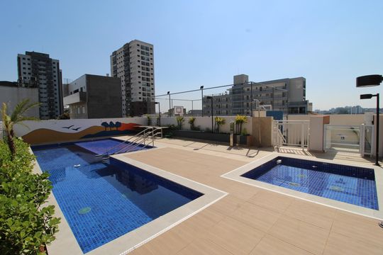 Área comum de apartamento para alugar com 2 quartos, 42m² em Itaquera, São Paulo