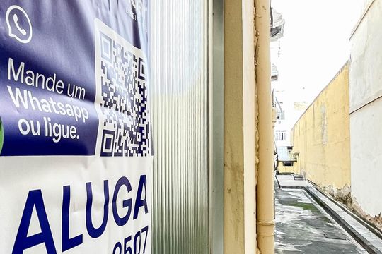 Plaquinha de kitnet/studio para alugar com 0 quarto, 40m² em Imperial de São Cristóvão, Rio de Janeiro