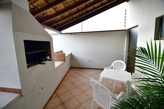Área comum - Churrasqueira de apartamento para alugar com 3 quartos, 98m² em Jardim Flamboyant, Campinas