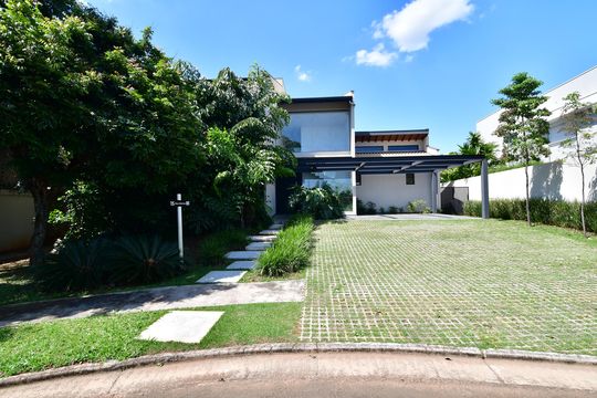 Fachada de casa de condomínio para alugar com 4 quartos, 310m² em Bosque das Palmeiras, Campinas