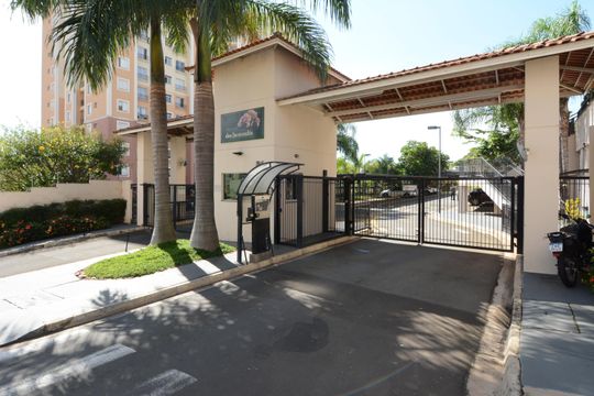 Fachada do Condomínio de apartamento à venda com 2 quartos, 48m² em Vila Satúrnia, Campinas