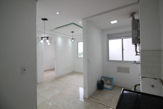 Cozinha  de apartamento para alugar com 2 quartos, 34m² em Cidade Patriarca, São Paulo