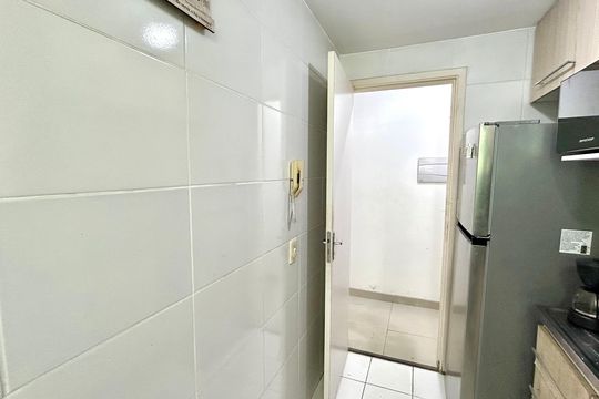 Cozinha de apartamento para alugar com 2 quartos, 45m² em Cidade Parque Brasilia, Guarulhos