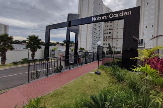 Fachada do Condomínio de apartamento para alugar com 2 quartos, 45m² em Parque Industrial, Campinas