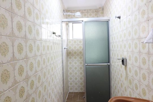 Banheiro Social de apartamento para alugar com 1 quarto, 50m² em Vila Santa Luzia, São Bernardo do Campo