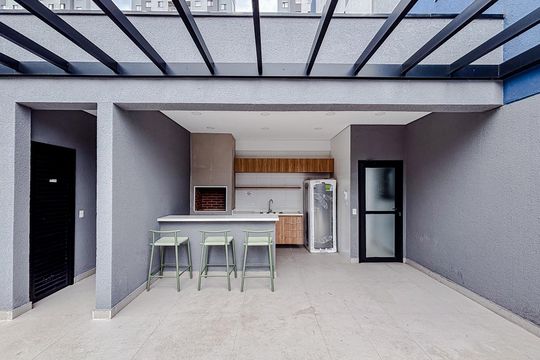 Área comum - Churrasqueira de apartamento para alugar com 2 quartos, 74m² em Penha de França, São Paulo