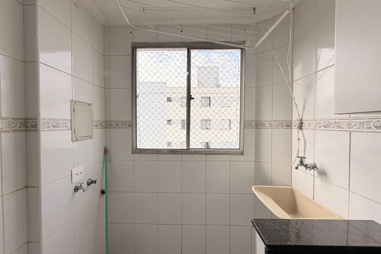 Área de Serviço de apartamento à venda com 3 quartos, 62m² em Vila Progresso, Jundiaí