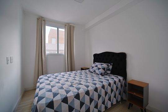 Quarto 2 de apartamento para alugar com 2 quartos, 39m² em Vila Guilhermina, São Paulo
