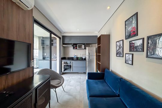 Apartamento à venda com 1 quarto, 33m² em Pinheiros, São Paulo