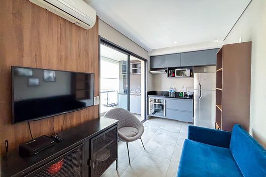 Apartamento à venda com 1 quarto, 33m² em Pinheiros, São Paulo