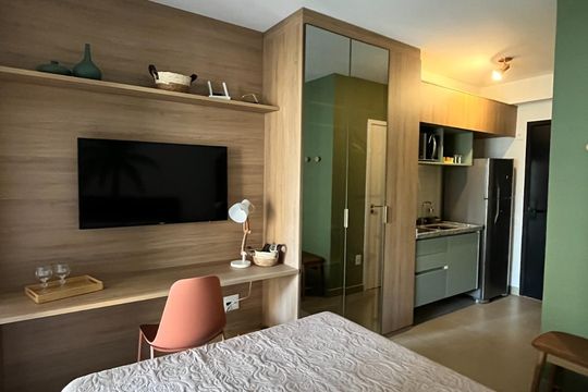 Apartamento para alugar com 1 quarto, 26m² em Moema, São Paulo