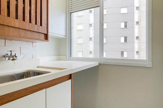 Área de Serviço de apartamento para alugar com 2 quartos, 50m² em Padroeira, Osasco