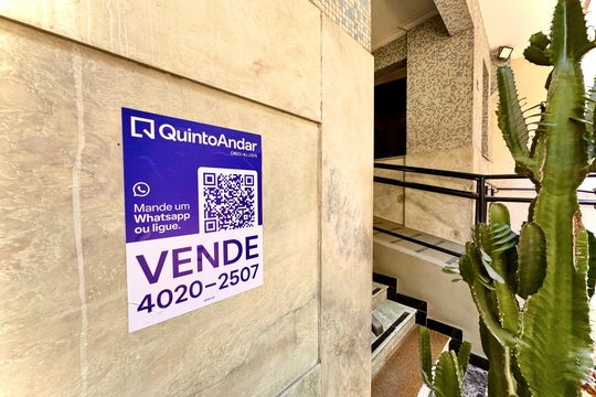 Placa de apartamento para alugar com 1 quarto, 35m² em Flamengo, Rio de Janeiro