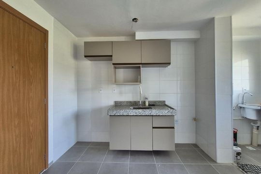 Cozinha de apartamento à venda com 2 quartos, 44m² em Notre Dame, Campinas