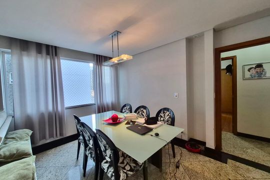 Sala de apartamento à venda com 3 quartos, 100m² em Cidade Nova, Belo Horizonte