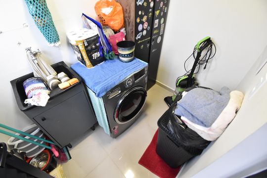 Área de Serviço de casa de condomínio à venda com 3 quartos, 110m² em Cachoeira, Curitiba