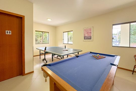 Área comum - Playground de kitnet/studio para alugar com 1 quarto, 25m² em Canasvieiras, Florianópolis