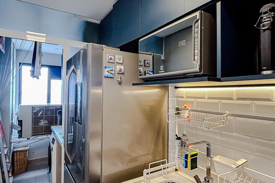 Cozinha de apartamento à venda com 1 quarto, 66m² em Parque São Jorge, São Paulo