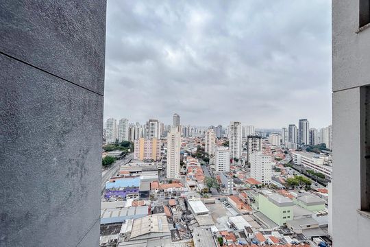 Vista da Suíte de apartamento à venda com 1 quarto, 66m² em Parque São Jorge, São Paulo