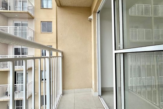Varanda de apartamento à venda com 1 quarto, 25m² em Jardim Itacolomi, São Paulo