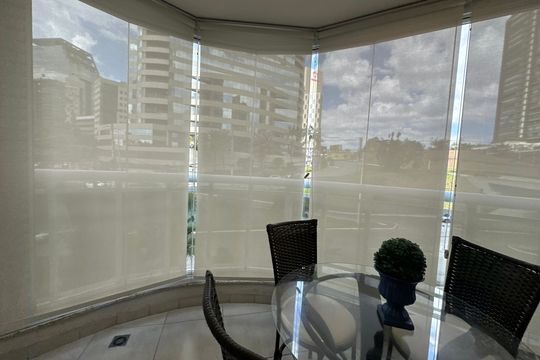 Varanda da Sala de apartamento para alugar com 1 quarto, 55m² em Empresarial 18 do Forte, Barueri