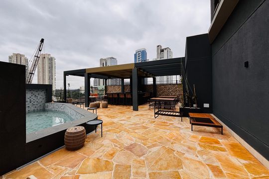 Área comum - Churrasqueira de apartamento à venda com 3 quartos, 386m² em Alphaville Comercial, Barueri