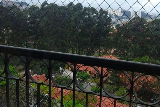Varanda de apartamento à venda com 2 quartos, 57m² em Chacara Nossa Senhora do Bom Conselho, São Paulo