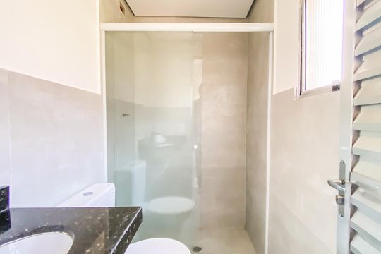 Banheiro de kitnet/studio para alugar com 1 quarto, 30m² em Subprefeitura de Ermelino Matarazzo, São Paulo