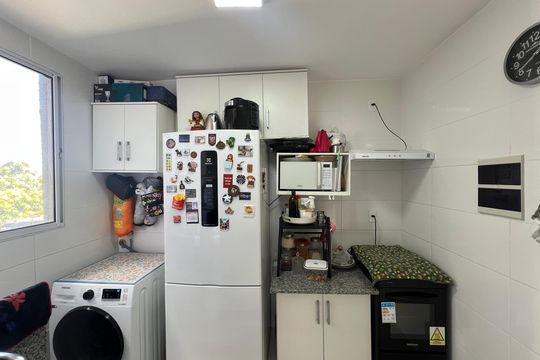 Cozinha de apartamento para alugar com 2 quartos, 50m² em Pindorama, Contagem