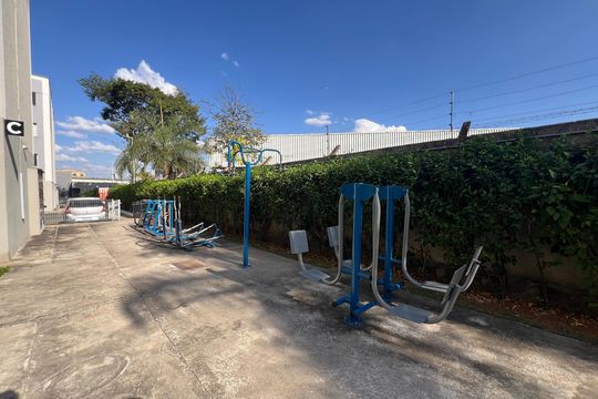 Área comum - Academia de apartamento para alugar com 2 quartos, 50m² em Pindorama, Contagem