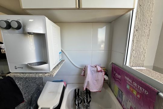 Área de Serviço de apartamento para alugar com 2 quartos, 50m² em Pindorama, Contagem