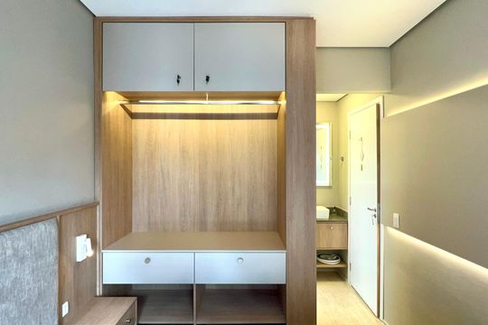 Suite de apartamento à venda com 1 quarto, 37m² em Pinheiros, São Paulo
